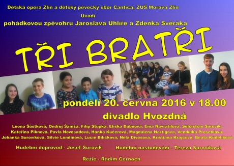 Tři bratři - plakátek